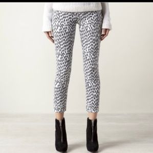 MOTHER High waisted looker crop